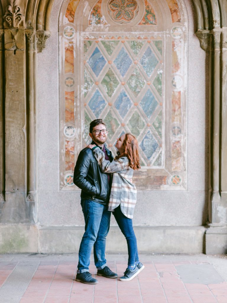 How to Get Great Engagement Photos at Bethesda Terrace